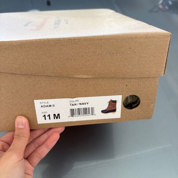 NWT Size 11 Mens Weatherproof Mens Adam Leather Round Toe Mid-Calf Duck Shoes - Picture 10 of 10